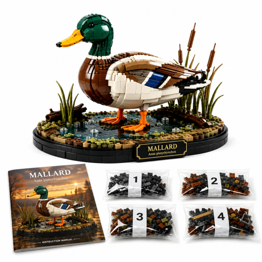The American Mallard Wetland Building Set