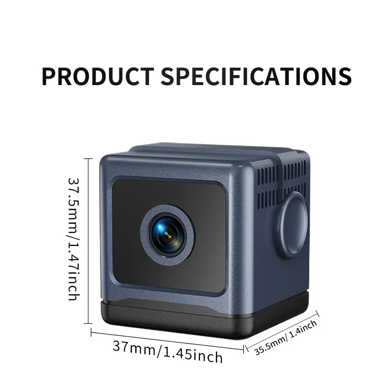 🔥Smart WiFi SecurityCamera -1080P HD,Night Vision, MotionDetection, Low Power