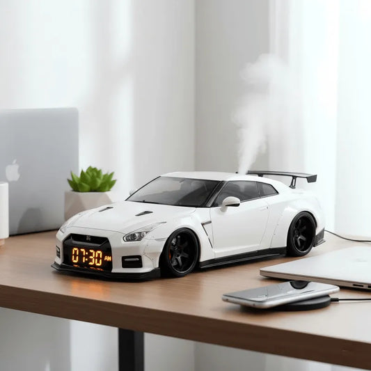50%off- Hypercar Alarm Clock Realistic Engine & Light Effects