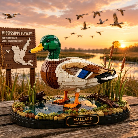 The American Mallard Wetland Building Set