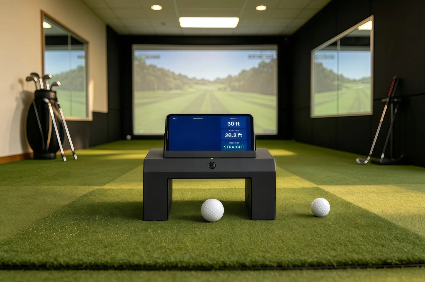 Smart Golf Putting Distance Analyzer for Precision Speed & Stroke Training