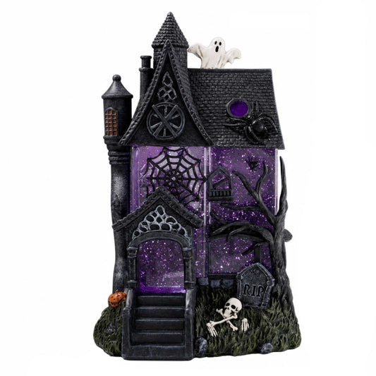 🏚️ A Purple Glow That Brings Your Halloween to Life
