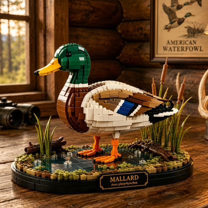 The American Mallard Wetland Building Set