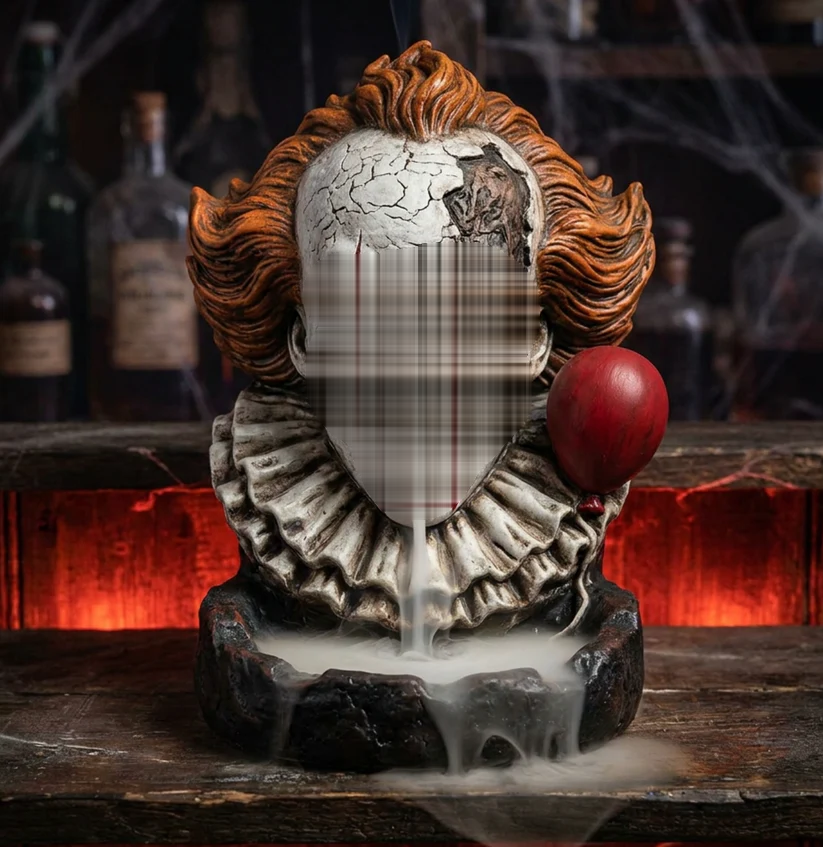 🕯️Horror Movie Icons Backflow Incense Burner