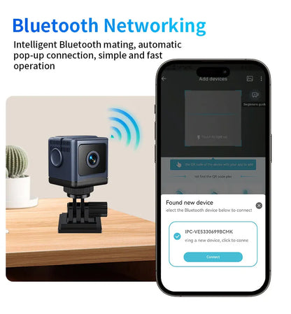 🔥Smart WiFi SecurityCamera -1080P HD,Night Vision, MotionDetection, Low Power