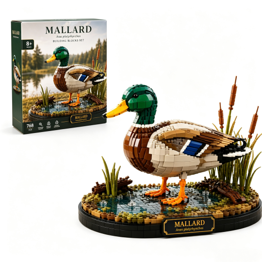 The American Mallard Wetland Building Set