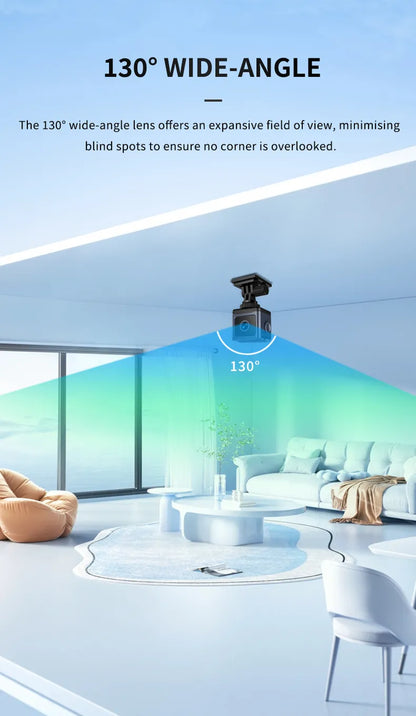 🔥Smart WiFi SecurityCamera -1080P HD,Night Vision, MotionDetection, Low Power