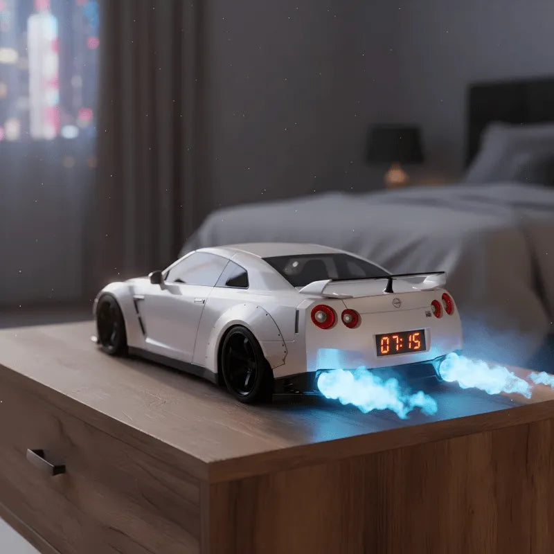 50%off- Hypercar Alarm Clock Realistic Engine & Light Effects