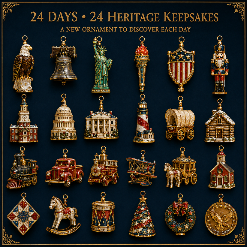 ❤️✨America 250th Anniversary Heritage Christmas Advent Calendar