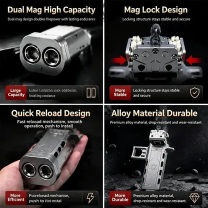 🔥Last Day 49% OFF 💗Automatic Slingshot with Magazine with Double Magazine High Precision