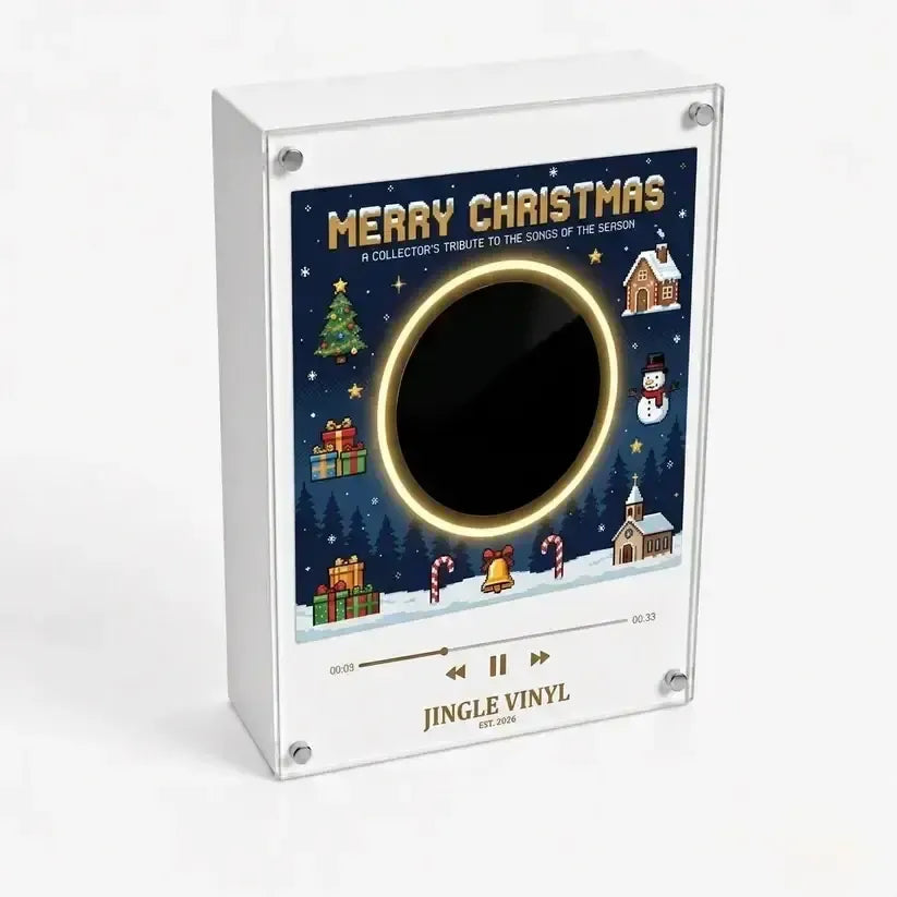 🎄 Jingle Vinyl – Christmas Music Frame