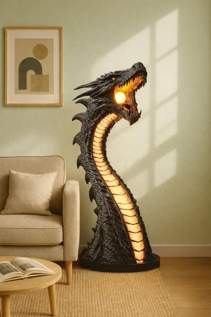 🐉 A Dragon That Breathes Light