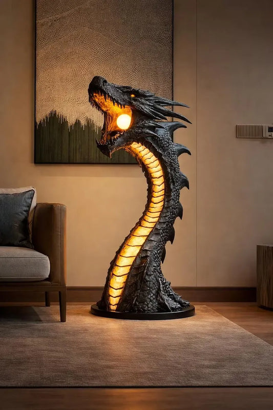 🐉 A Dragon That Breathes Light