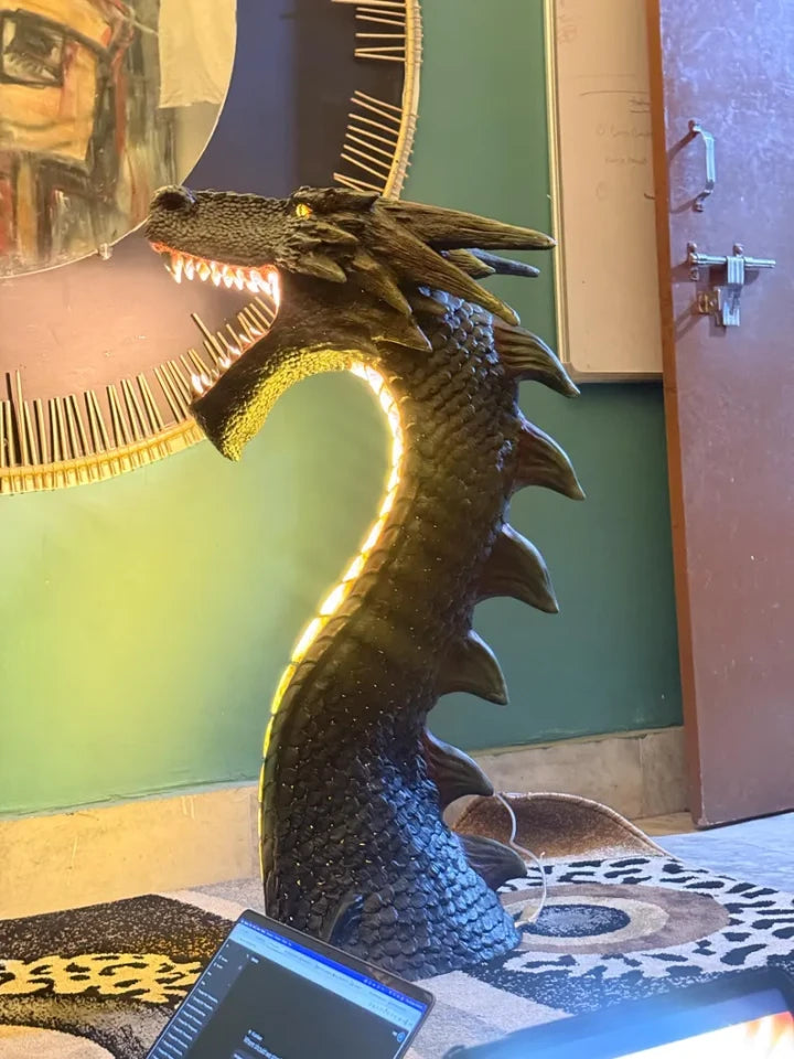 🐉 A Dragon That Breathes Light
